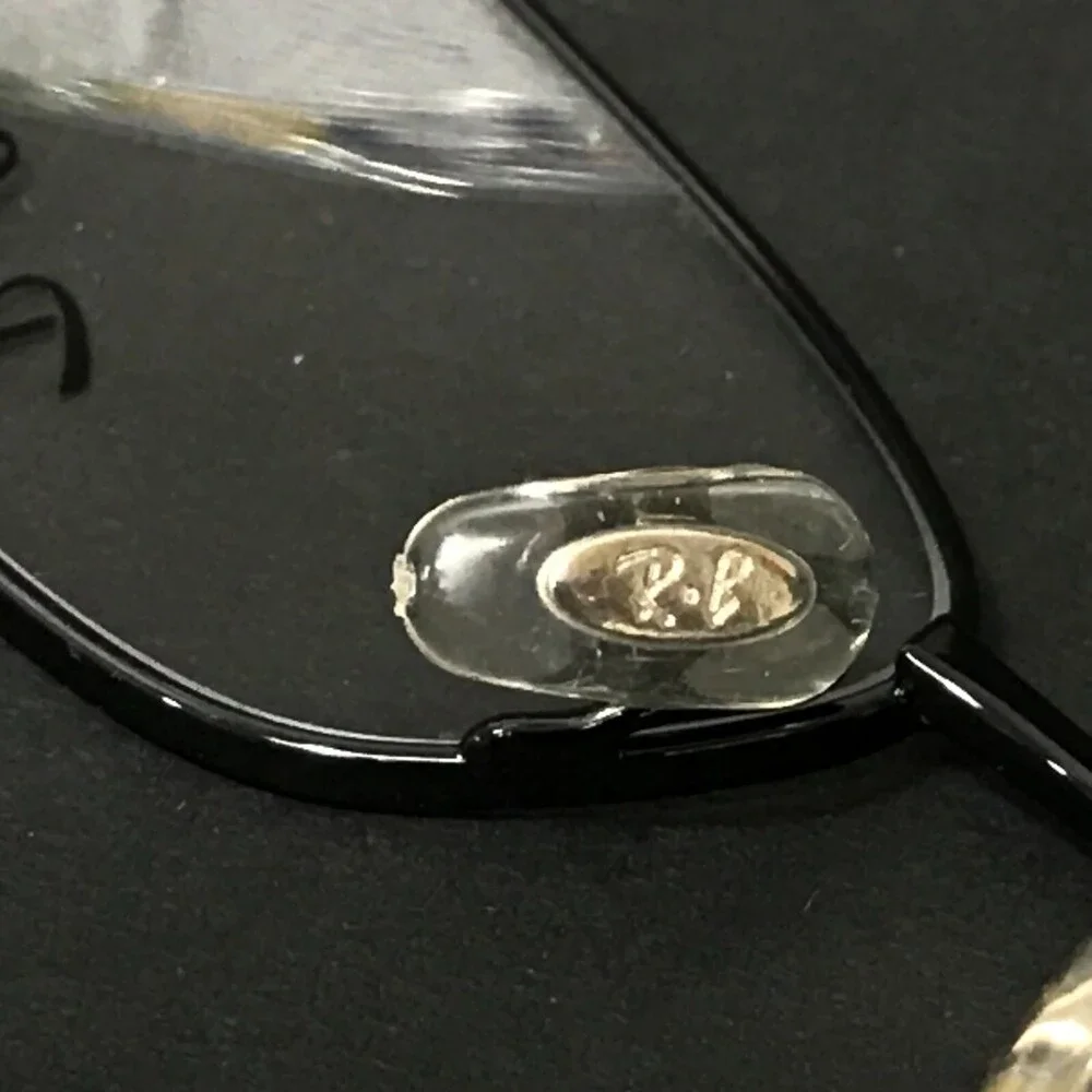 Ray-Ban Eyeglasses Frames RB6107 2558 Black White Cat Eye Wire Rim 51-15-135